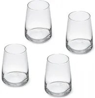 Set 4 bicchieri vetro cristallo Palermo Mikasa