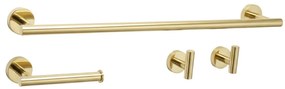 Set accessori da bagno Ari Gold 4 pezzi