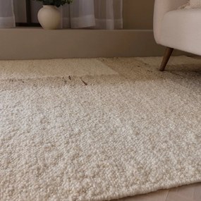 Tappeto in lana bifacciale e tessuto a mano beige 160x230 cm Napa Tumbla - Asiatic Carpets