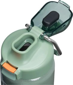 Bottiglia bottiglia da viaggio verde in acciaio inox 470 ml Wellspring Bottle Hammertone Green – Stanley