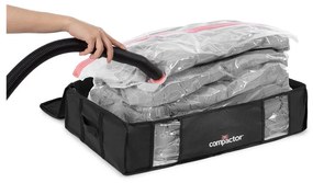 Contenitore nero sotto il letto XXL Black Edition 3D, 145 l - Compactor