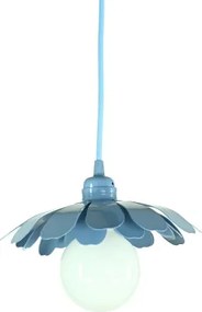Bohemia-Design - Sospensione a cavo 1xE27/60W/230V blu