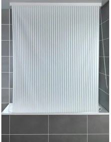 WENKO 23864100 - Tenda a rullo per doccia 132x240 cm bianca