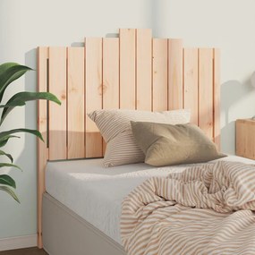 Testiera per letto 106x4x110 cm in legno massello di pino