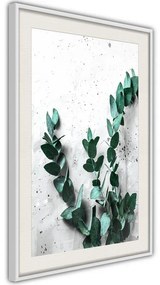 Poster  Green Element  Cornice Quadri Cornice d'oro, Larghezza x Altezza Home decor 20x30