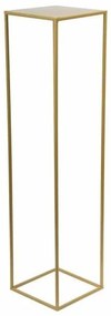 Portafiori 130x24 cm oro