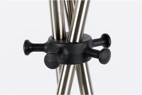 Appendiabiti in acciaio in argento Darwin - White Label