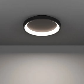 Eglo 901909 - Plafoniera LED RGBW dimmerabile LORETELLO-Z LED/19,6 W/230 V Ø35 cm nero