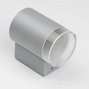 Brilagi - Applique da esterno LED RGBW MATERA 1xGU10/4,8W/230V grigio IP54