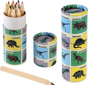 Set di 12 pastelli Prehistoric Land - Rex London