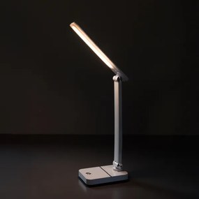 Zuma Line 1949-WH-LED Ricaricabile lampada da tavolo LED/8W/1200 mAh 3000/4500/6000K bianco