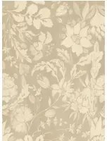 Mindthegap Carta da parati Flowery Ornament - Taupe/  Beige