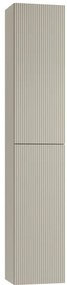 Colonna per mobile bagno Opera 2 ante P 27 x L 30 x H 160 cm laccato opaco sabbia