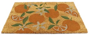 Zerbino in fibre di cocco 40x60 cm Orange – Artsy Doormats
