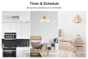 Interruttore Smart WiFi 1 tasto scatola 503 SONOFF TX Serie Colore Bianco