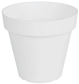 Vaso per piante e fiori CAPRI ARTEVASI in polipropilene bianco H 66.7 cm Ø 80 cm