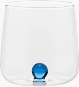 Bicchieri acqua fatti a mano in vetro borosilicato Bilia 6 pz