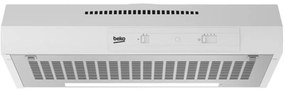 Cappa con visiera da 60 cm, 295 m3/h, bianca - HNS61212WH - beko