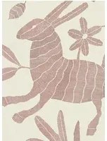 Lewis & Wood Carta da parati Otomi - Bunny Pink