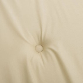 Cuscino per Panca Beige 120x50x3 cm in Tessuto Oxford
