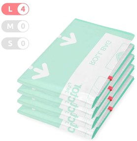 Sacchetti per il vuoto in set da 4 pezzi Roll Up L - Compactor