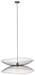 Lampada a sospensione di design nera 66 cm - PUA