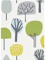 Scion Carta da parati Liora - Citrus/ Gecko/ Glacier