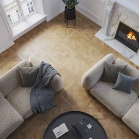 Pavimento SPC Montaigne miele Sp 5.5 mm ARTENS con sottopavimento integrato 2.25 m²