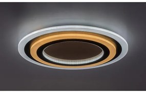 Rabalux 71314-LED lampada da soffitto dimmerabile TANELI 56W/230V 3000/4000/6000K cromo/nero+telecomando
