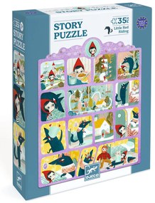 Story puzzle - Cappuccetto Rosso - 35 pezzi