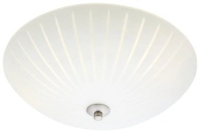 Plafoniera bianca con paralume in vetro ø 35 cm Cut – Markslöjd