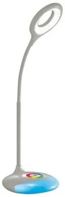 Lampada da tavolo Activejet AJE-ORION Grey Grigio Alluminio polistirene ABS 5 V 8,7 x 26,3 x 8,7 cm