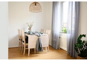 Tavolo da pranzo pieghevole in rovere laccato opaco , 120 x 80 cm Filippa - Rowico
