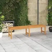 Panchina da Giardino 180 cm in Legno Massello di Teak cod mxl 46038