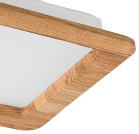 Lampada LED da incasso WOODY SPOT LED/17W/230V 3000K quercia 18,5x18,5 cm