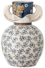 Vaso in gres dipinto a mano (altezza 23,5 cm) Hezha - Bloomingville