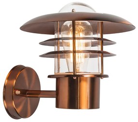 Lampada da parete vintage in rame IP44 - Prato