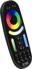 Telecomando RGB / RGBW / RGB+CCT 4-Zone Full Touch - Nero