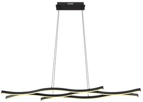 Globo 67206H - Lampadario LED a sospensione con filo GERONIMO LED/35W/230V nero