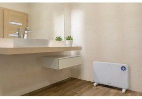 Sencor - Termoconvettore con display LCD e termostato 750W/1500W/230V IP24