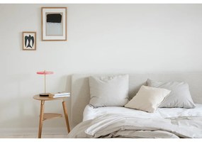 Lampada da tavolo dimmerabile a LED rosa con paralume in metallo (altezza 31 cm) Asteria Move - UMAGE