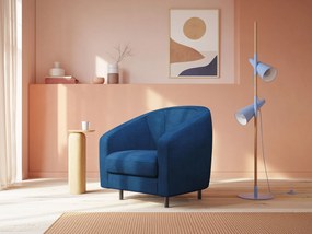 Pandora Poltroncina in tessuto morbido impermeabile T02 blu