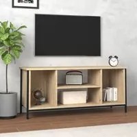 Mobile Porta TV Rovere Sonoma 102x35x45 cm in Legno Multistrato 826286