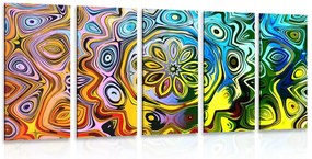 Quadri 5 pezzi – Arte colorata creativa