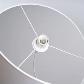 Sollux SL.1404 - Lampadario a sospensione con filo NOVA 1xE27/15W/230V diametro 40 cm bianco