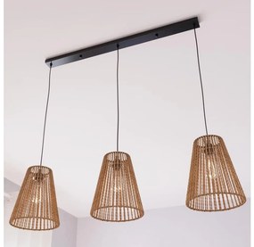 Atmosphera - Lampadario a sospensione con filo GIADA 3xE27/40W/230V