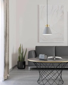 Lampadario Moderno Twicken oro E27 Ø22cm EGLO
