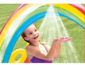 Piscina Gonfiabile per Bambini Intex   Parco giochi Arcobaleno 297 x 135 x 193 cm 381 L