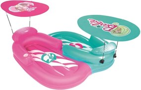 Materassino Gonfiabile Doble Bestway Barbie Parasol 178x170 cm Set Due Materassini