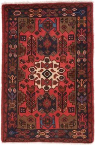 Hamedan Tappeto 100x150 (Iran) Annodato A Mano
